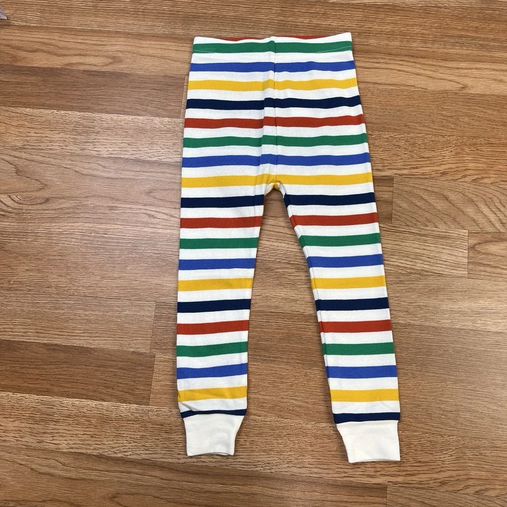 Old Navy Unisex Toddler Pajamas Alphabet Stripes Long Sleeves Size 3t NEW‎